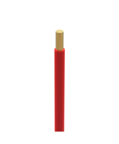 FLEXIBLE CABLE (1 X 0.65 RM) RED