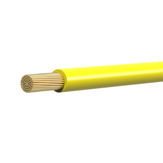 FLEXIBLE CABLE (1 X 0.4 RM) YELLOW